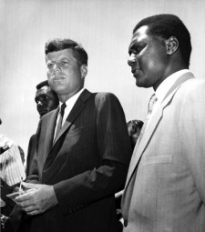 Tom Mboya and John F. Kennedy July 26, 1960