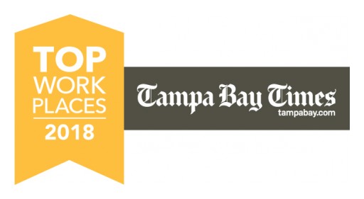 Market Technologies Named Winner of Tampa Bay Times 2018 Top Workplaces Award