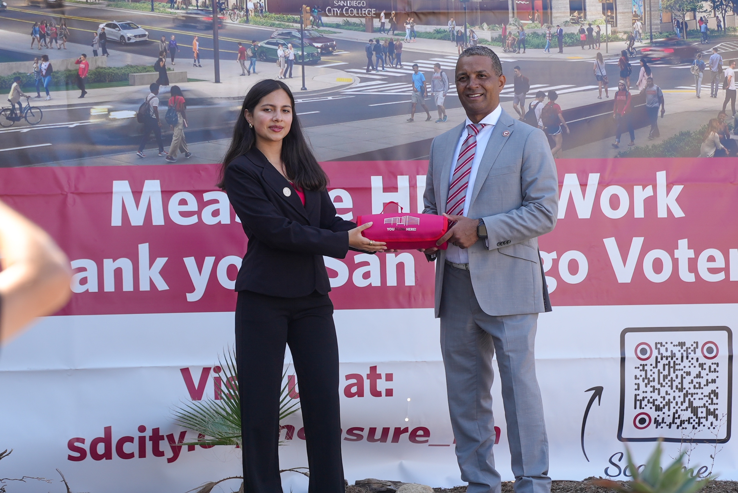 President and Student 