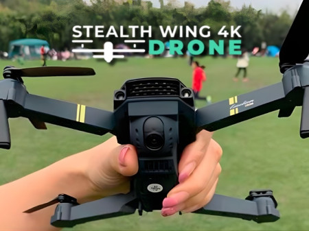 StealthWing4K Drone Foldable 4K Camera Drone