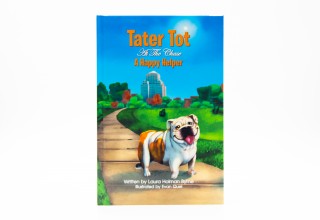 Best selling children's book Tater Tot At The Chase: A Happy Helper