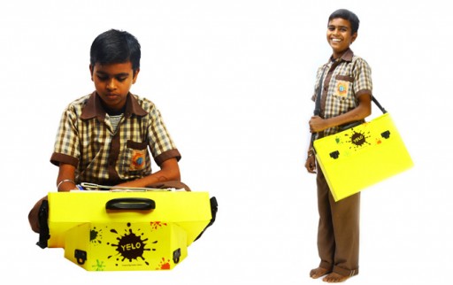 Empowering Rural Education - 'YELO' an Innovative Solar Powered School Bag that Converts into a Desk