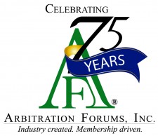 Arbitration Forums, Inc. Vertical Logo