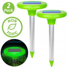 LED Solar Mole Repellent Stakes