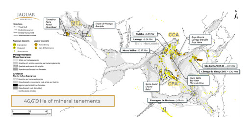 Jaguar Mining Inc. Announces Five-Year Exploration Plan to Unlock Gold Potential Across Brazilian Tenements