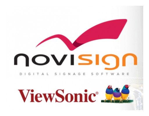 NoviSign Digital Signage and ViewSonic Reveal New Partnership to Provide Exquisite Digital Signage Software & Display Solutions for Education and Restaurant Applications