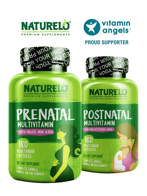 NATURELO Premium Supplements Partners with Vitamin Angels this Mother's Day to Reach Mothers in Need Worldwide