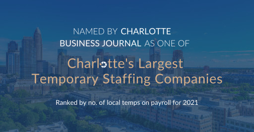 Search Solution Staffing Makes the List of Charlotte's Largest Temporary Staffing Companies