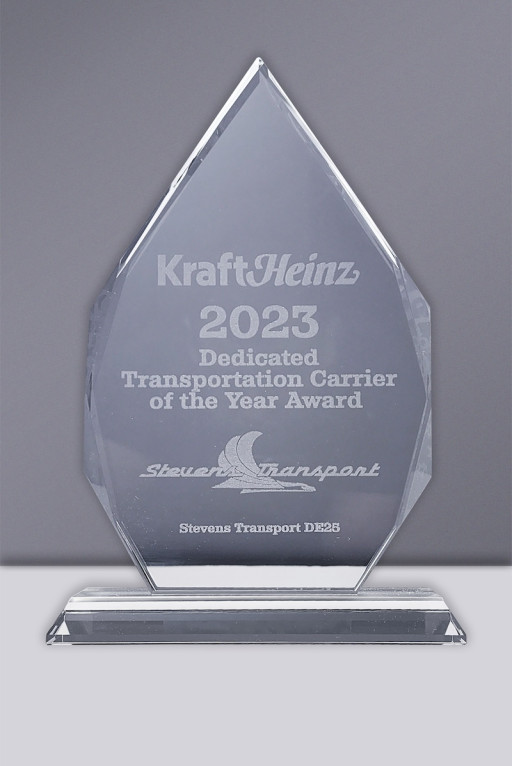 Stevens Transport Receives Kraft Heinz Dedicated Transportation Carrier of the Year Award