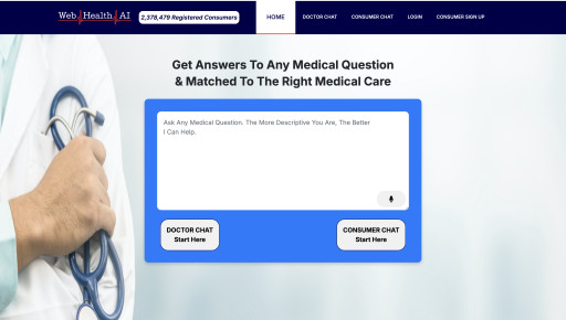 WebHealthAI Launches Doctor Chat, Transforming How Patients and Providers Connect Through AI
