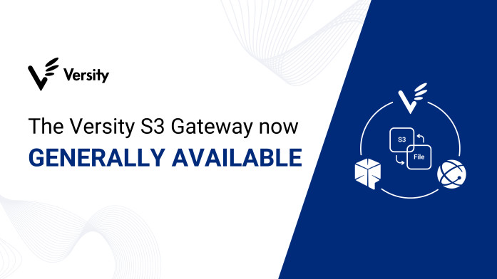 Versity S3 Gateway Now Generally Available