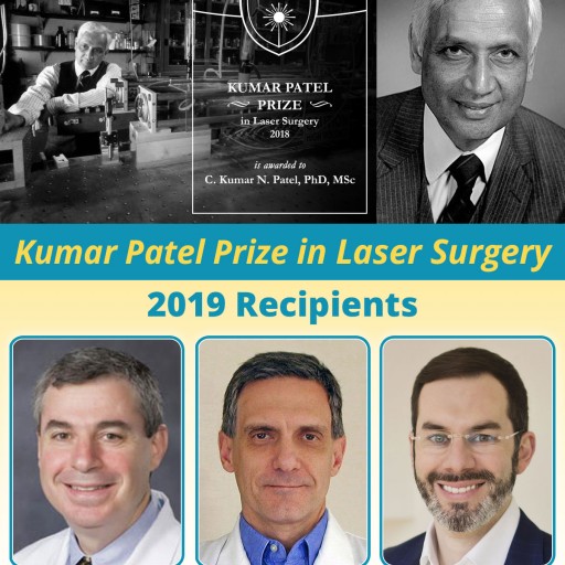 Kumar Patel Prize in Laser Surgery 2019 Winners