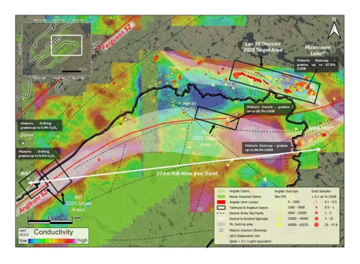 ATHA Completes Ground Geophysics and Commences 2025 Angilak Diamond Drill Exploration Program