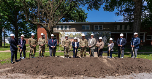 The Michaels Organization Hosts Groundbreaking at Fort Leavenworth