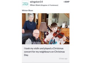 Violin For Grandparents