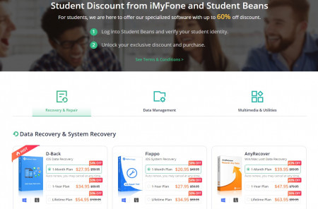 iMyFone Exclusive Discount for Students