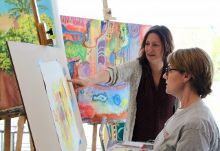 Adults Can Explore a Variety of Art Mediums