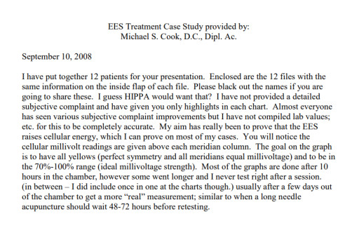 EESystem™ Case Series Tracks “Cellular Millivoltage” Shifts Across 12 Patient Files, Pointing To Next-Step Replication Research