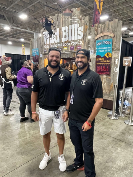 Steven Ortiz (Pictured Left) Wild Bill’s Franchisee U.S. Marine Corps Veteran