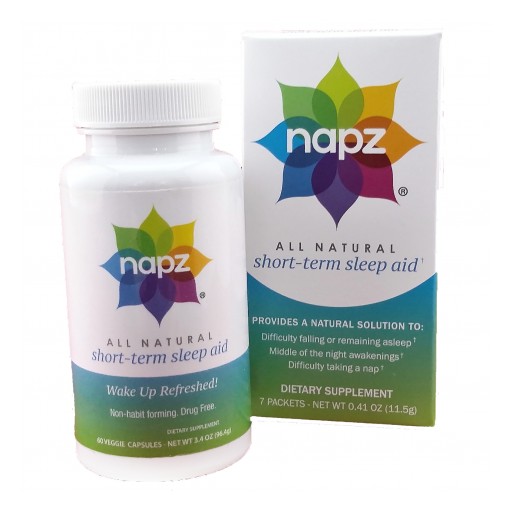 All-Natural Sleep Aid Napz by NaturallyU, LLC Is Now Available in Select Kroger Stores