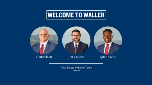 Waller Expands Real Estate and Government Relations Practices With Metro Veterans