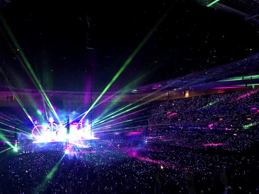 Coldplay Tour Lights Up Everyone With New Technology LED Bracelets