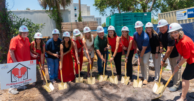 Groundbreaking of JLS Legacy Project, Furnishing Hope at Nancy's Village