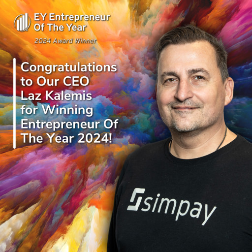 EY Announces Lazaros Kalemis of Simpay as an Entrepreneur of the Year® 2024 Greater Philadelphia Award Winner