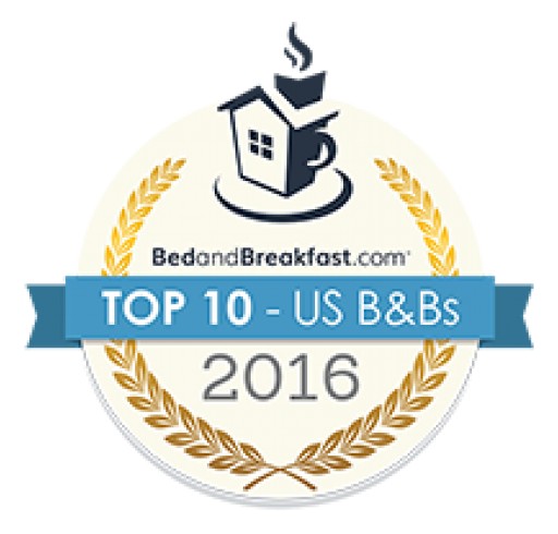 Charming New Jersey Bed & Breakfast Named in National Top Ten