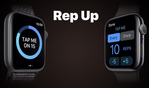 Rep Up, an Innovative Rep Counting Workout Assistant, Launches on Apple Watch