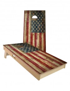 American Flag Cornhole Boards