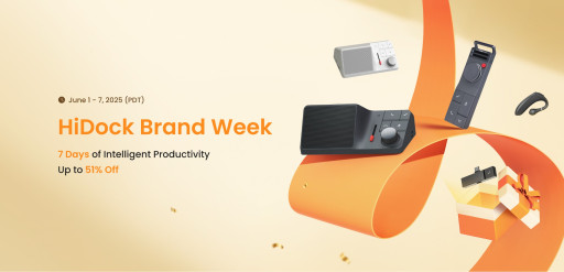 HiDock Celebrates HiDock Brand Week - 7 Days of Intelligent Productivity