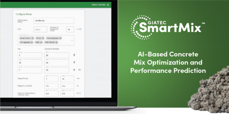 Giatec's AI-Based SmartMix™ Application Provides Concrete Producers Transparency on Mix Optimization