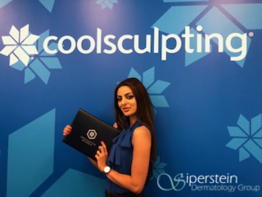 CoolSculpting Specialist Joins the Cosmetics Team at the Siperstein Dermatology Group (SDG) After Graduating Top of Class