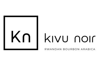 Kivu noir logo with tagline