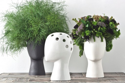 Design Meets Whimsy in the Wig Vase