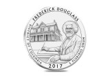 2017 Silver America the Beautiful ATB District of Columbia Frederick Douglass National Historic Site 5 oz Coin