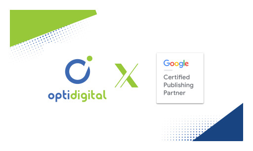Opti Digital Recognized as Google Certified Publishing Partner (GCPP)