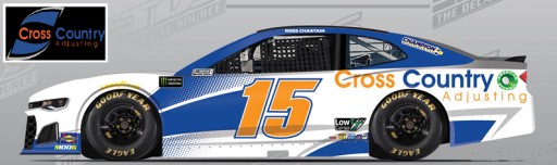 Cross Country Adjusting to Sponsor the #15 NASCAR Cup Series Race Team