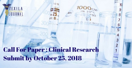 Texila International Journal, Clinical Research