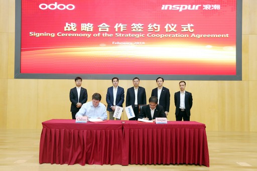 Odoo Establishes a Joint Venture With Inspur to Anchor Its Presence on the Chinese Market