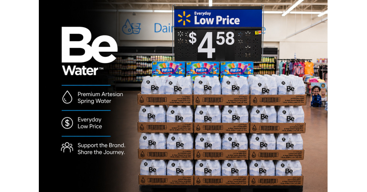 Greene Concepts Drives Walmart Momentum With Steady Growth: Be Water Distribution Expands Across Virginia, North Carolina, South Carolina, and Georgia