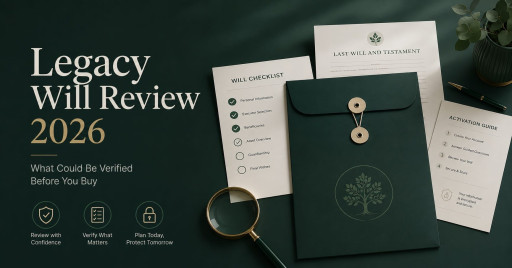 Legacy Will Reviews 2026: Families Serious About Protecting What Matters Discover the One-Hour AI-Guided Will Option