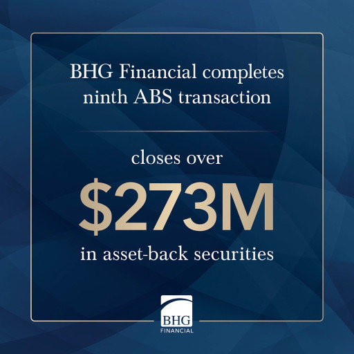 BHG Financial Completes First Consumer-Only ABS Transaction, Closes Over $273M in ABS Notes