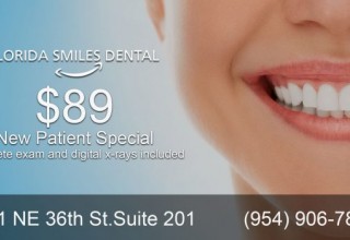 Also, Special for New Patients: Get full mouth x-rays and a full mouth examination for $89!