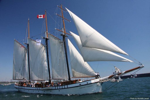 Canada's Largest Passenger Ship Sails Into Lake Erie for the Tall Ships Erie 2019 Festival