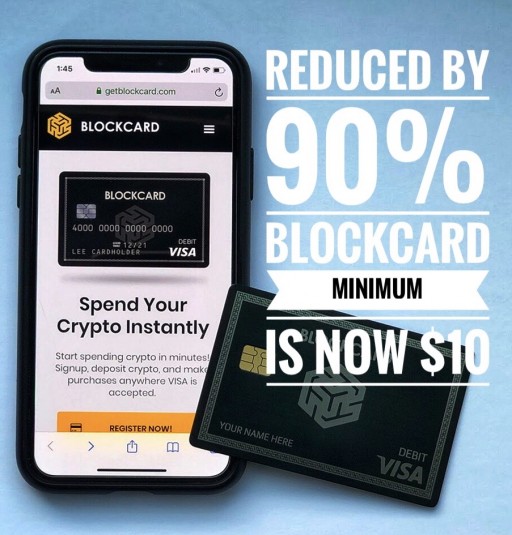 Ternio Cuts Minimum Balance Requirements on BlockCard by 90%