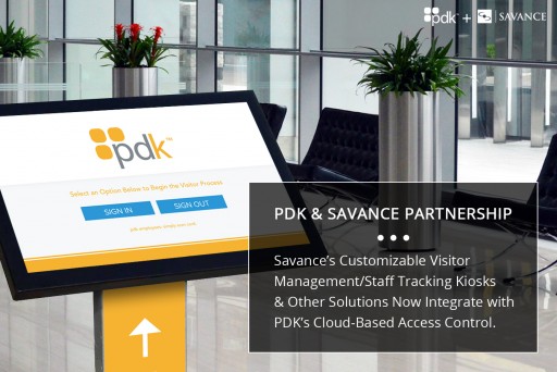 PDK and Savance Announce Partnership, Integrating Solutions for Access Control & Business Automation