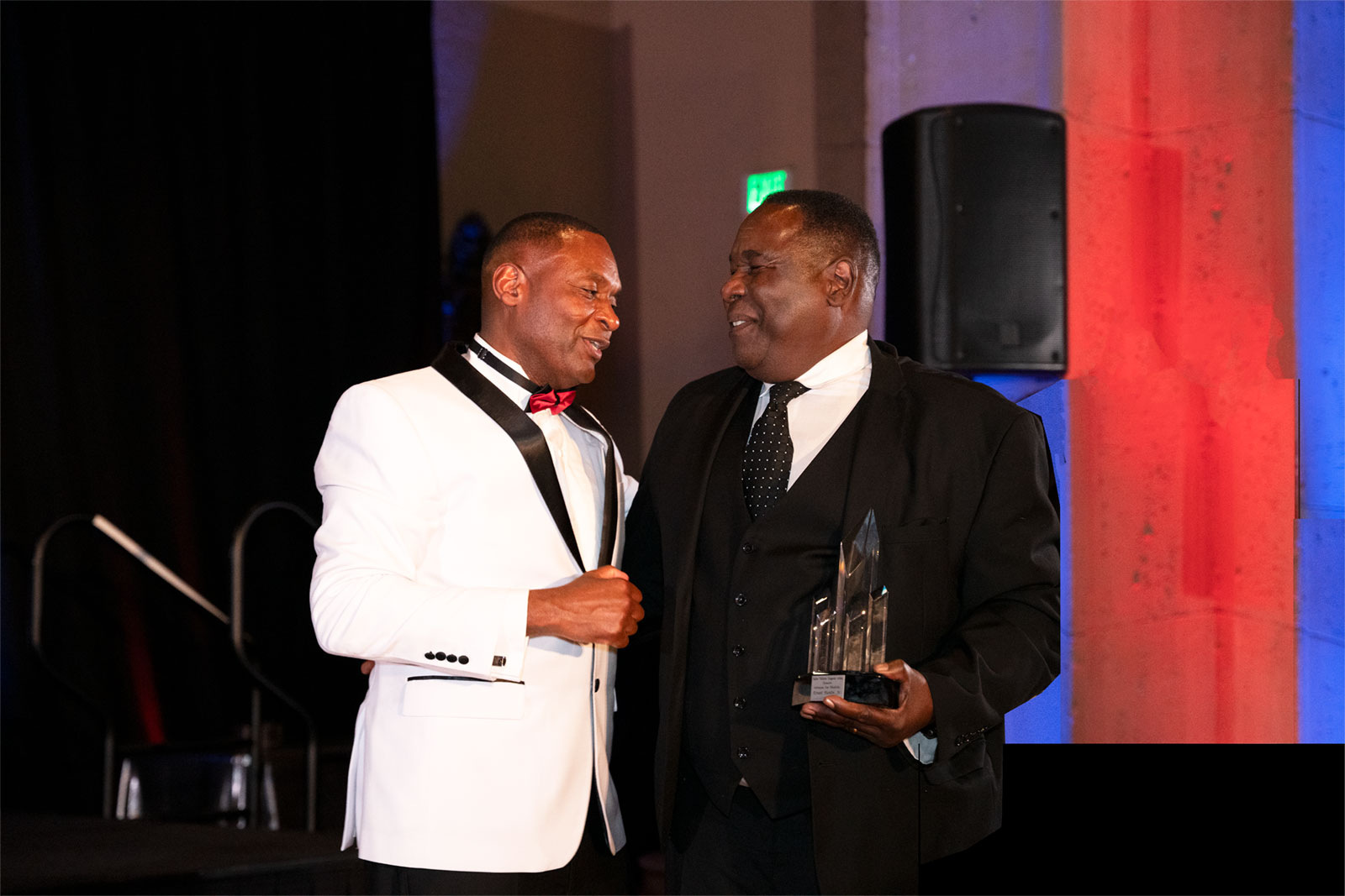 Dr. Vinson Eugene Allen and Ernest Harden Jr. 
