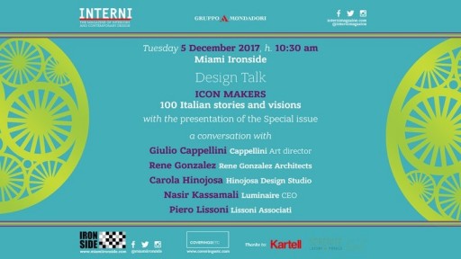 Interni Icon Makers Design Talk at Ironside